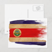 Postkarten für Costa Rica (Vorne/Hinten)