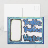 Postkarten für Demokraten - Ihre Stimme = Ihre Sti (Vorne/Hinten)