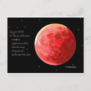Postkarten für den Blutmond