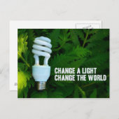 Postkarten für den Earth Day (Vorne/Hinten)