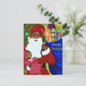 Postkarten für den Weihnachtsmann - Geschenke vom (Stehend Vorderseite)