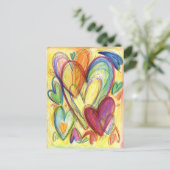 Postkarten für die Liebesheilung von Herz und Krei (Stehend Vorderseite)