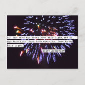 Postkarten für Feuerwerkskörper (Vorderseite)