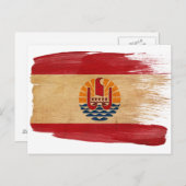 Postkarten für Französisch-Polynesien (Vorne/Hinten)