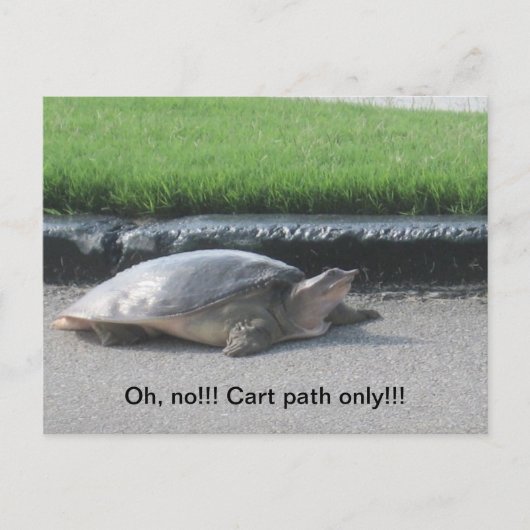 Postkarten für Golfspieler (Vorderseite)