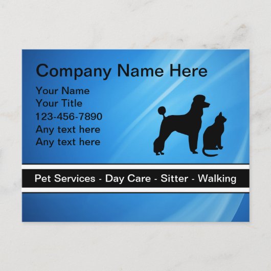 Postkarten für Hauspflege (Vorderseite)