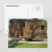 Postkarten für Holzcamper (Vorne/Hinten)