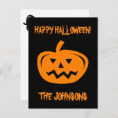 Postkarten für Kürbiskürbis nach Maß (Vorne/Hinten)