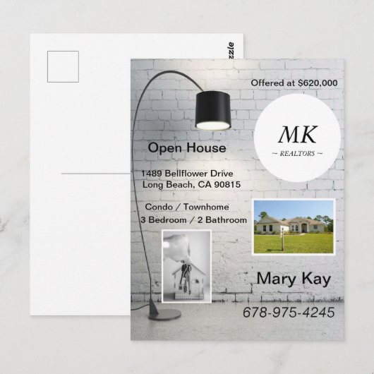 Postkarten für neue Hausbesitzer (Vorne/Hinten)