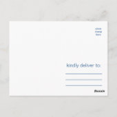 Postkarten für niedliche Kinder (Rückseite)