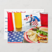 Postkarten für patrouillische Party Einladungen (Vorne/Hinten)