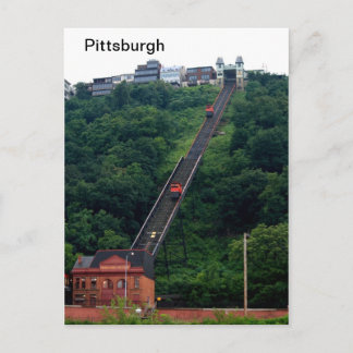-Postkarten für Pittsburgh-Incline-Foto Postkarte
