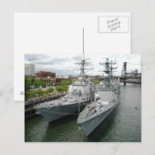 Postkarten für Portland Oregon Marine (Vorne/Hinten)