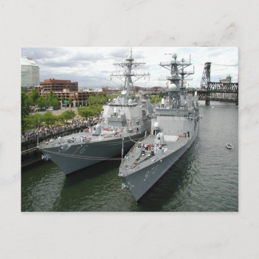 Postkarten für Portland Oregon Marine (Vorderseite)