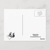 Postkarten für religiöses Beileid (Rückseite)