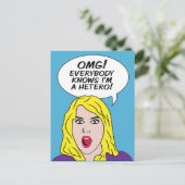 Postkarten für RETRO-COMICEN (Stehend Vorderseite)