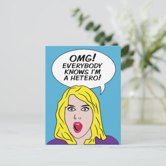 Postkarten für RETRO-COMICEN (Stehend Vorderseite)