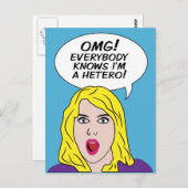 Postkarten für RETRO-COMICEN (Vorne/Hinten)