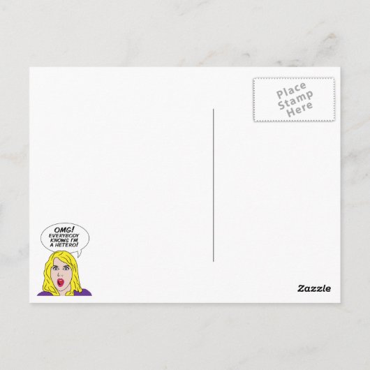 Postkarten für RETRO-COMICEN (Rückseite)