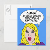 Postkarten für RETRO-COMICEN (Vorne/Hinten)