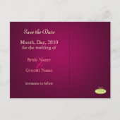 Postkarten für Save the Date Fotos, (Rückseite)