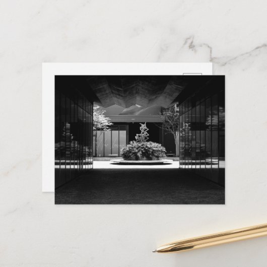 Postkarten für Schwarzweiß-Fotografie (Vorderseite/Rückseite Beispiel)