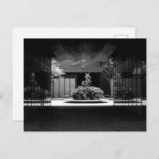 Postkarten für Schwarzweiß-Fotografie (Vorne/Hinten)