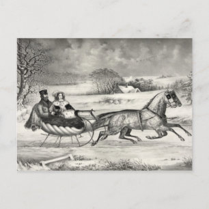 Postkarten für Sleigh Ride