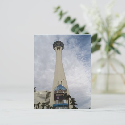 Postkarten für Stratosphäre Las Vegas & Clouds (Stehend Vorderseite)