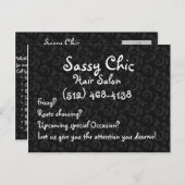 Postkarten für Tammy-Marketing (Vorne/Hinten)