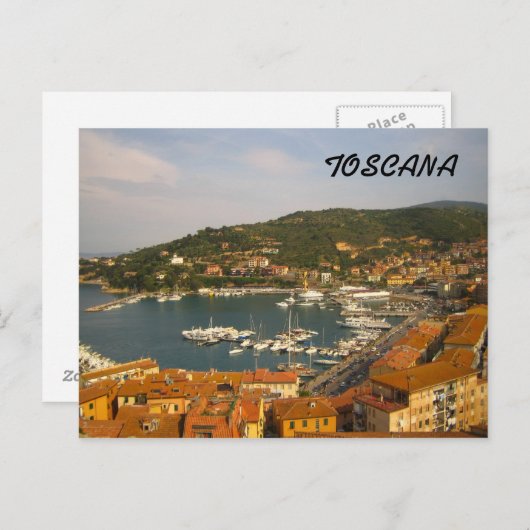 Postkarten für Toskana (Vorne/Hinten)