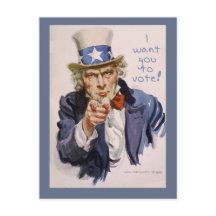 Postkarten für UNCLE SAM am 6. November