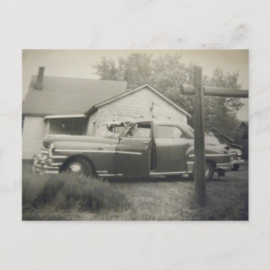 Postkarten für Vintage-Autos der 50er Jahre (Vorderseite)