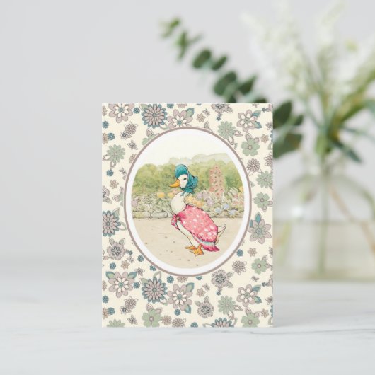 Postkarten für Vintage Enten (Stehend Vorderseite)