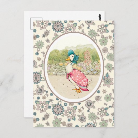 Postkarten für Vintage Enten (Vorne/Hinten)