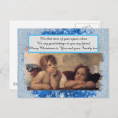 Postkarten für WeihnachtsAngels (Vorne/Hinten)