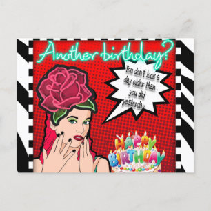 Postkarten-Geburtstag Postkarte