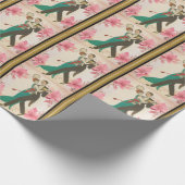Postkarten-Geschenkpapier Geschenkpapier (Ecke)