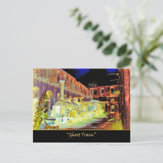 Postkarten "Ghost Train" (Stehend Vorderseite)