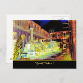 Postkarten "Ghost Train" (Vorne/Hinten)