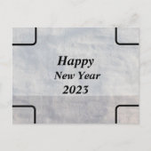 Postkarten glücklich Neues Jahr (Vorderseite)