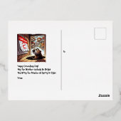 Postkarten Groundhog Day Erinnerungen 2024 (Rückseite)