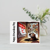 Postkarten Groundhog Day Erinnerungen 2024 (Stehend vorne)