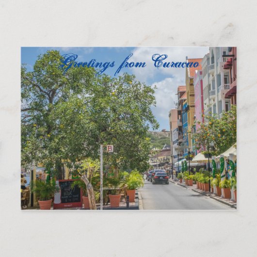 Postkarten-Grüße aus Curacao Postkarte (Vorderseite)