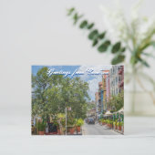 Postkarten-Grüße aus Curacao Postkarte (Stehend Vorderseite)