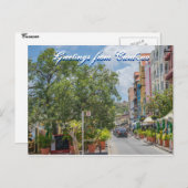 Postkarten-Grüße aus Curacao Postkarte (Vorne/Hinten)