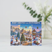 Postkarten-Grüße Postkarte (Stehend Vorderseite)