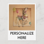 Postkarten - Happy Horse Carousel (Vorderseite)