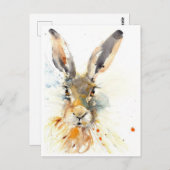 Postkarten - Hare Today Gone Tomorrow! (Vorne/Hinten)