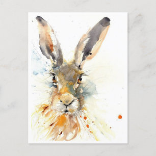 Postkarten - Hase heute weg morgen!